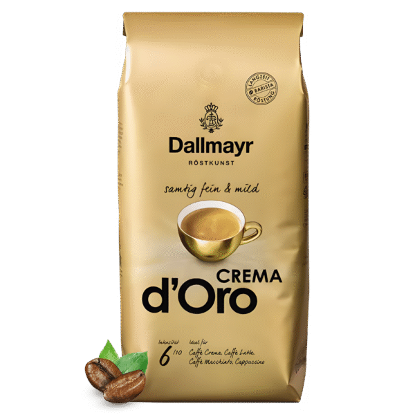Kawa Ziarnista DALLMAYR CREMA D’ORO 1kg Złota