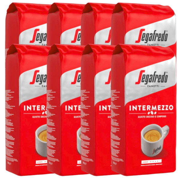 Kawa Ziarnista Segafredo Intermezzo 1 kg Czerwona