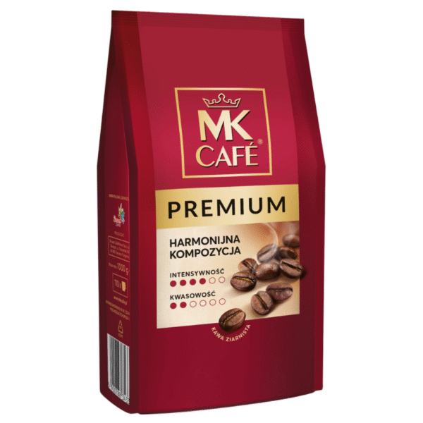 Kawa Ziarnista MK Cafe Premium 1 kg Czerwona MK