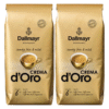 2 Kawa ziarnista Dallmayr Crema d'Oro 1 kg