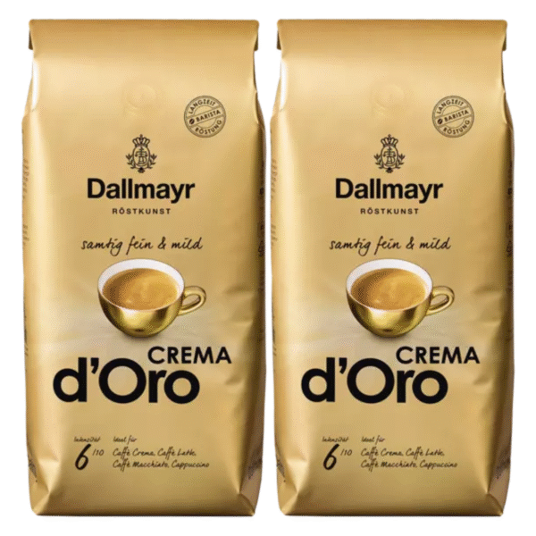 2 Kawa ziarnista Dallmayr Crema d'Oro 1 kg
