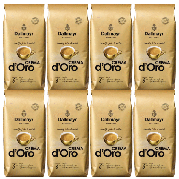 5 Kawa ziarnista Dallmayr Crema d'Oro 1 kg